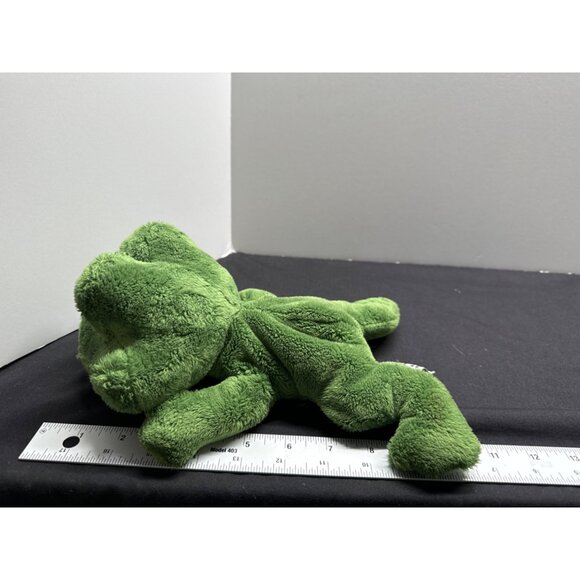 Dermot Russ 10” Plush Frog Toy Green Stuffed Animal - Picture 2 of 7